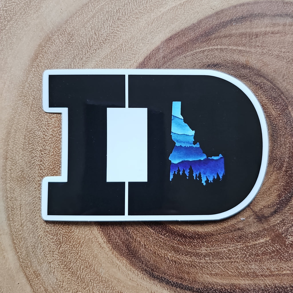 ID Block Watercolor sticker