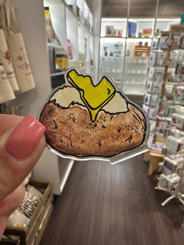 Acrylic Idaho Spud Magnet