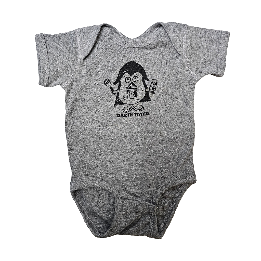 Darth Tater Onesie , Eco-friendly Water-based Inks