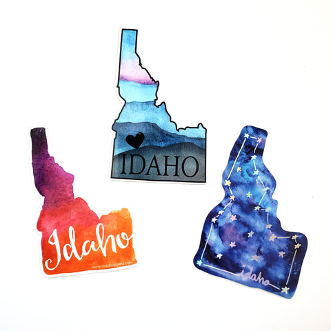Idaho Sticker Bundle, 3 pack!