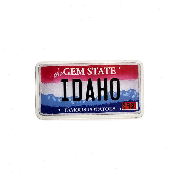 Idaho Rv Sticker Idaho License Plate Sticker – Ladybug Press