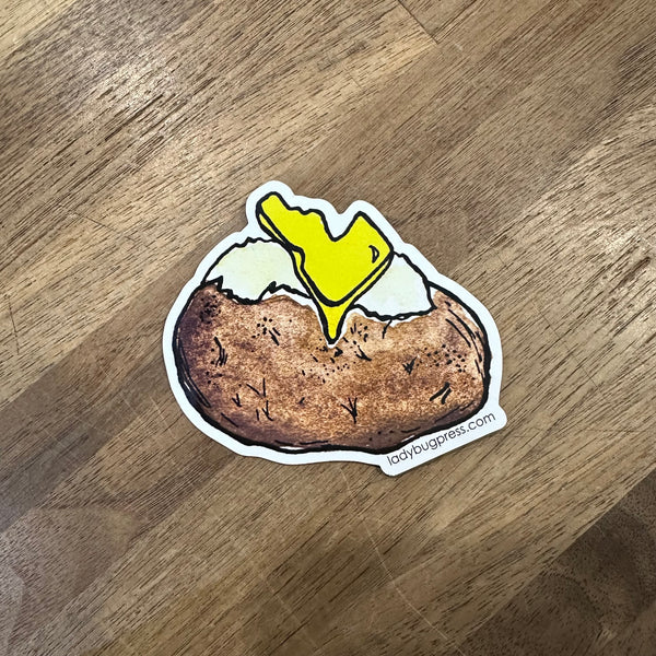 Idaho Spud "baked potato" Full Color Magnet