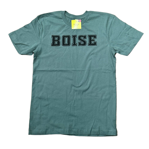 BOISE T-shirt, eco-friendly waterbased inks