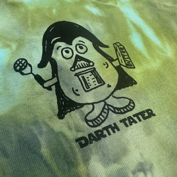 Ice Dyed Darth Tater Onesie