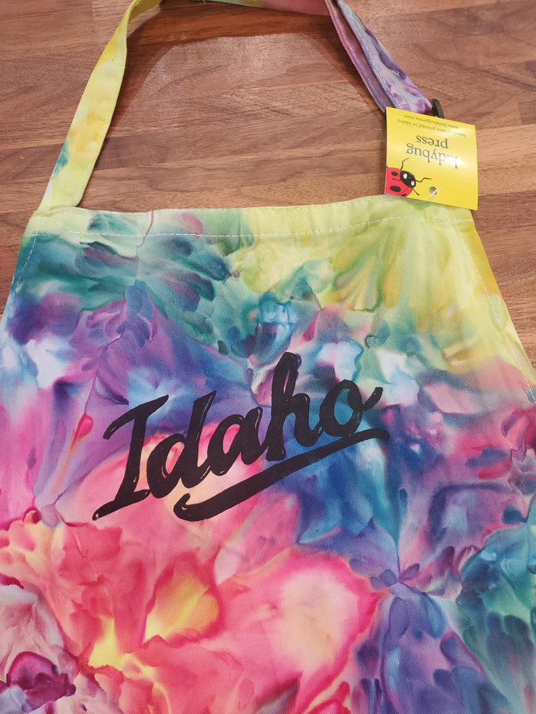 Ice Dyed Retro Idaho Apron