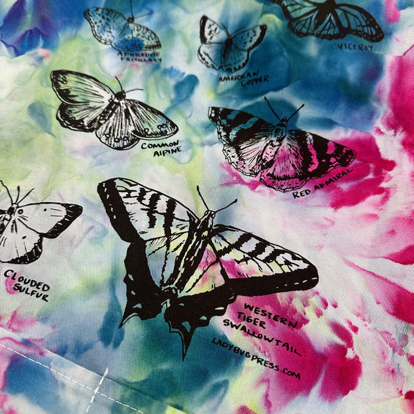 Ice Dyed Butterfly Apron