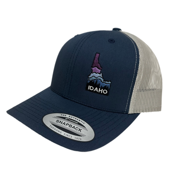Idaho Embroidered Navy Hat