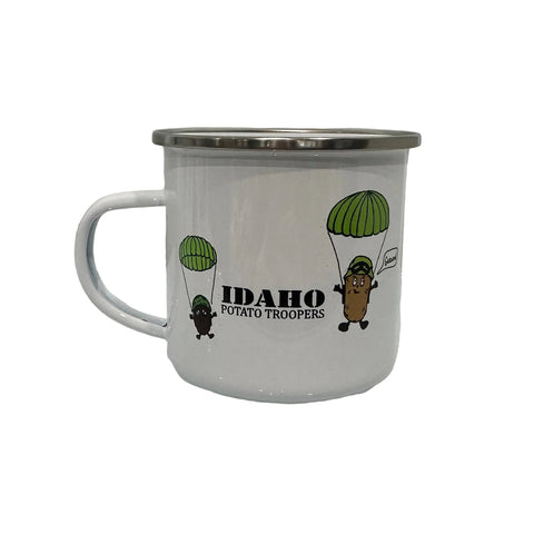 Idaho Potato Trooper Enamel Mug