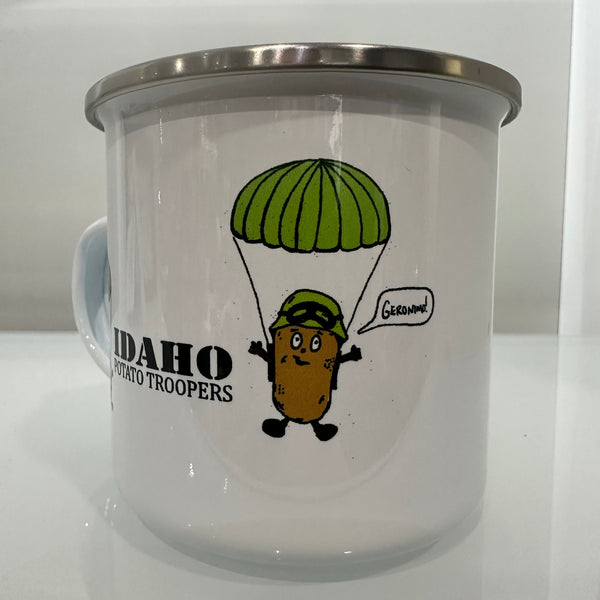 Idaho Potato Trooper Enamel Mug