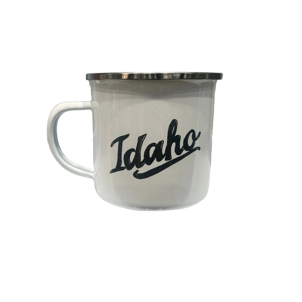 Retro Idaho Enamel Mug
