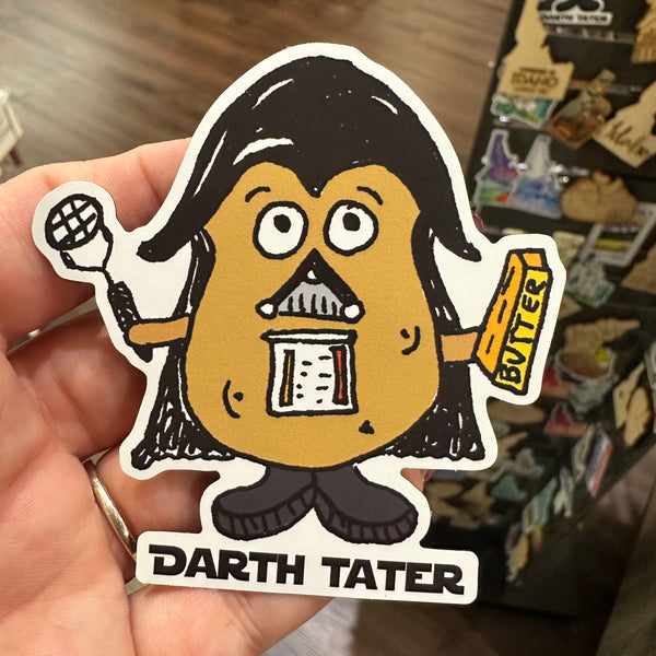 Darth Tater Full Color Flat Magnet