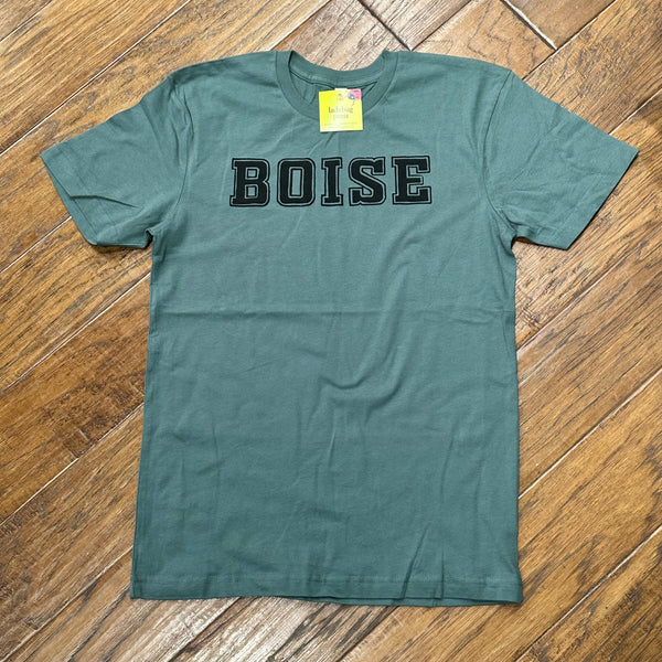 BOISE T-shirt, eco-friendly waterbased inks