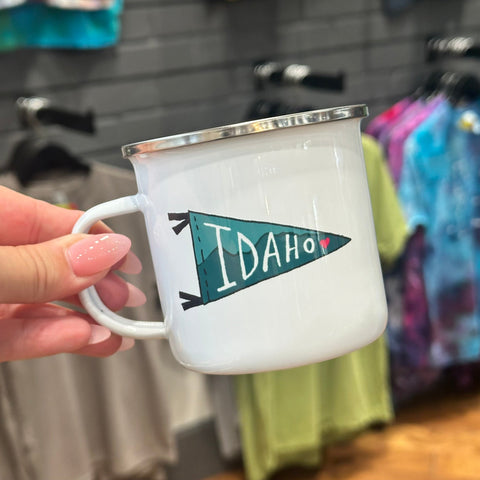Idaho Pennant Enamel Mug