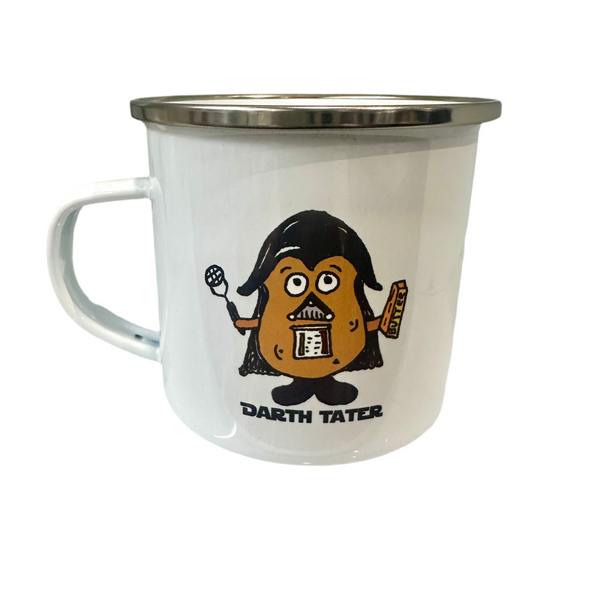 Darth Tater Enamel Mug