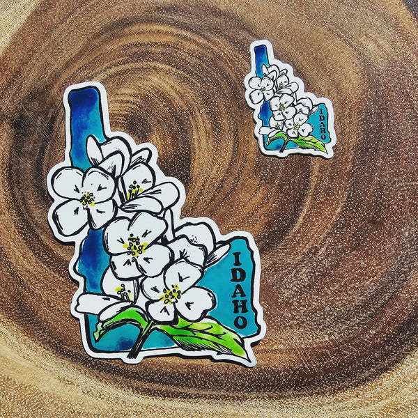 Idaho Syringa Sticker