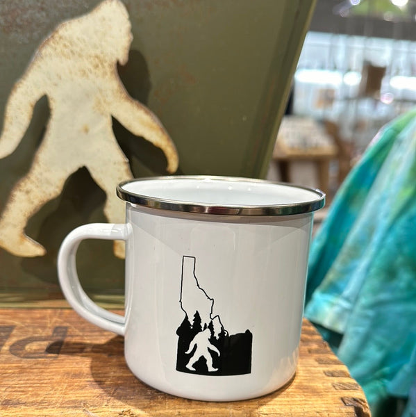 Idaho Yeti Enamel Mug