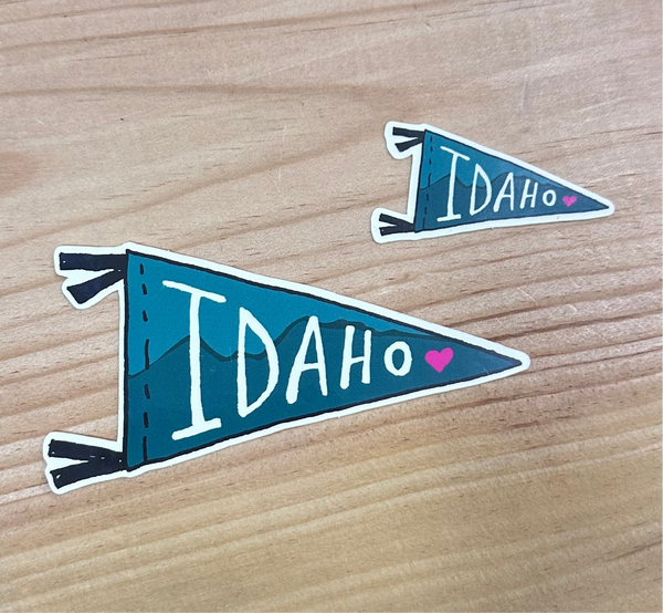 Idaho Pennant Sticker