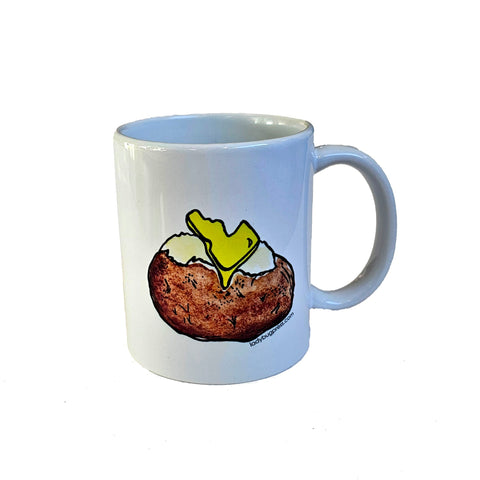 Idaho Spud Baked Potato Ceramic Mug