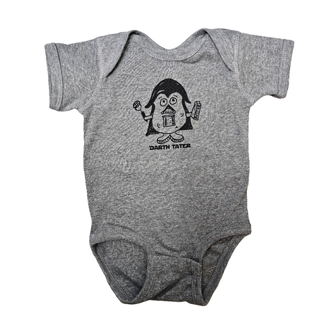 Darth Tater Onesie , Eco-friendly Water-based Inks