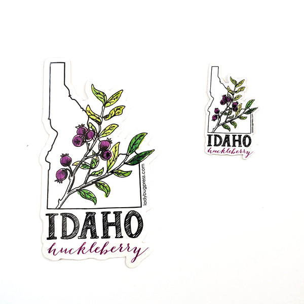 Idaho Huckleberry Sticker