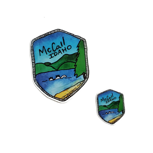 McCall Watercolor Sticker