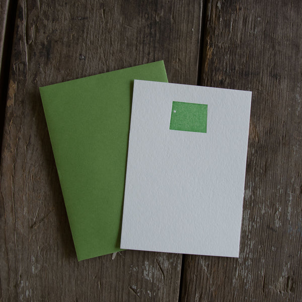 Custom State Note Cards 10 pack, letterpress printed eco friendly