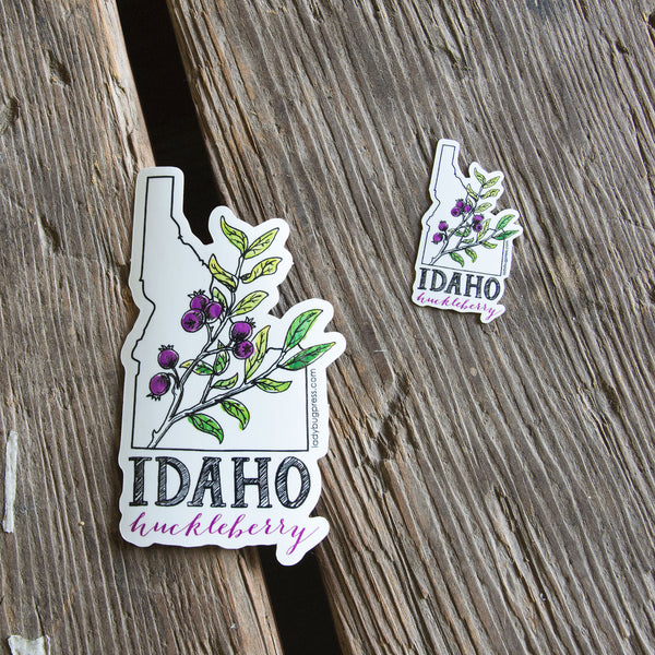 Idaho Huckleberry Sticker