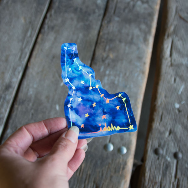 Idaho constellation sticker