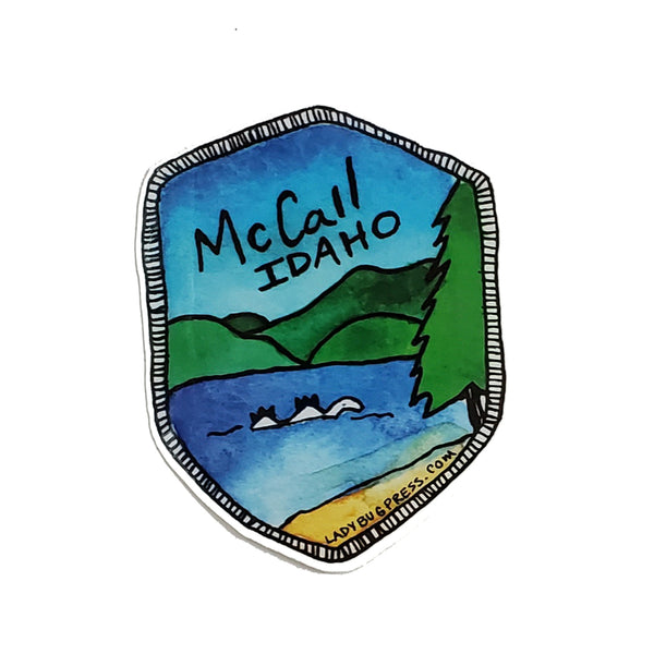McCall Watercolor Sticker